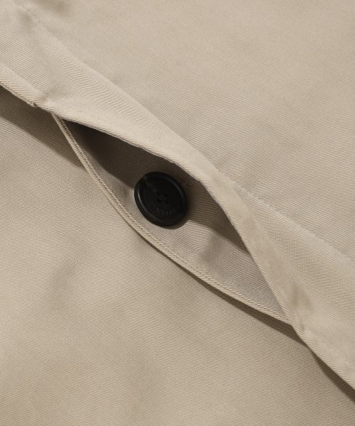 COVERNAT(カバーナット)の「オーバーサイズラグランシングルコートベージュ(トレンチコート・レディース・その他・XX-LARGE/MEDIUM/LARGE/SMALL/X-LARGE)」の4枚目の写真