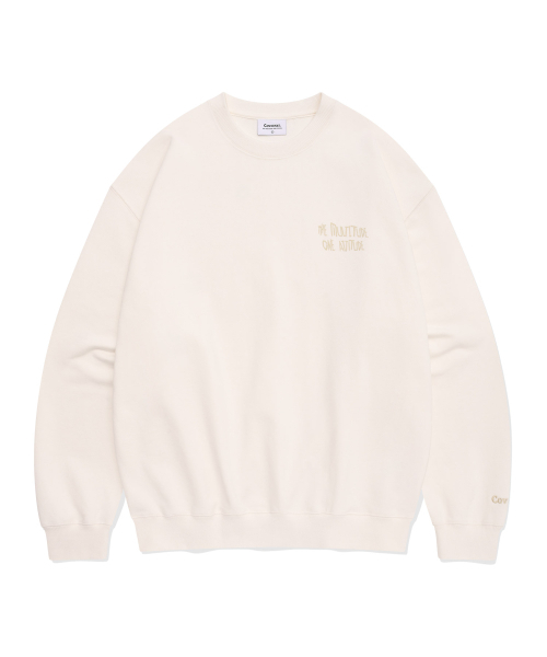 COVERNAT(カバーナット)の「スケッチ スウェット アイボリー(スウェット・レディース・その他・MEDIUM/LARGE/X-LARGE/SMALL)」の1枚目の写真