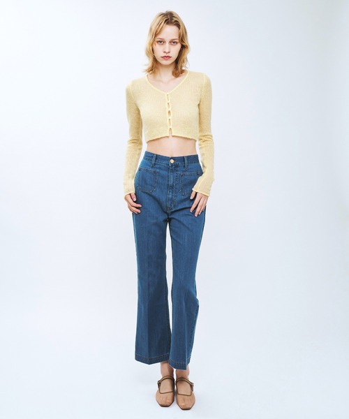 DEICY MECOUTURE キッドモヘヤシアーカーディガン キッドモヘヤシアーカーディガン