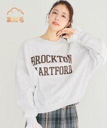 coca（coca）（コカ）の「【WEB限定セール】裏起毛ラグランロゴスウェット（スウェット）」