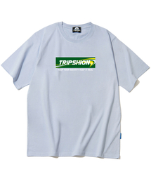 GREEN BOX ロゴTシャツ - パープル
