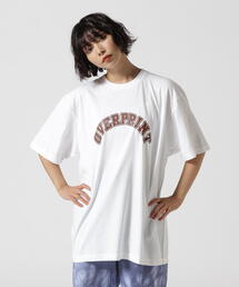 overprint/オーバープリント/each other Tee(brown)