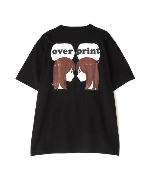 over print(オーバープリント)の「overprint/オーバープリント/each other Tee(brown)(Tシャツ/カットソー・レディース・ブラック/ホワイト・M/XL/2XL/S/L)」の9枚目の写真