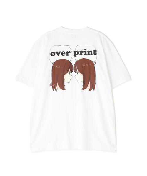 over print(オーバープリント)の「overprint/オーバープリント/each other Tee(brown)(Tシャツ/カットソー・レディース・ブラック/ホワイト・M/XL/2XL/S/L)」の4枚目の写真