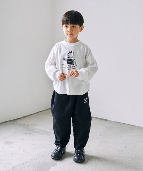 GENERATOR（ジェネレーター）の「GENERATOR/ジェネレーター G.BEAR L/S Tシャツ（Tシャツ/カットソー・キッズ・ブラック/ホワイト/ベージュ系その他・M/L/XL）」の4枚目の写真