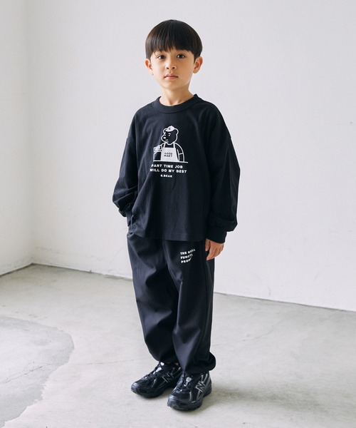 GENERATOR（ジェネレーター）の「GENERATOR/ジェネレーター G.BEAR L/S Tシャツ（Tシャツ/カットソー・キッズ・ブラック/ホワイト/ベージュ系その他・M/L/XL）」の6枚目の写真