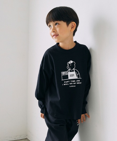 GENERATOR（ジェネレーター）の「GENERATOR/ジェネレーター G.BEAR L/S Tシャツ（Tシャツ/カットソー・キッズ・ブラック/ホワイト/ベージュ系その他・M/L/XL）」の8枚目の写真