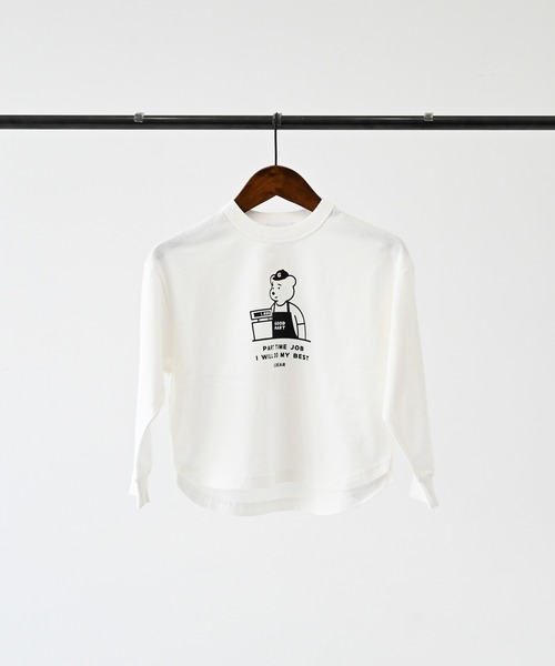 GENERATOR（ジェネレーター）の「GENERATOR/ジェネレーター G.BEAR L/S Tシャツ（Tシャツ/カットソー・キッズ・ブラック/ホワイト/ベージュ系その他・M/L/XL）」の9枚目の写真