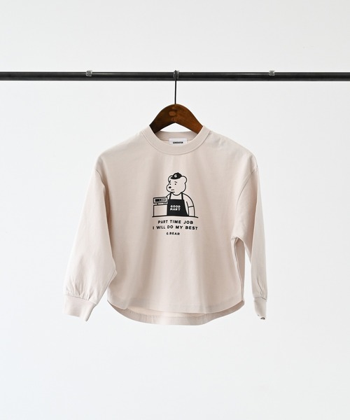 GENERATOR（ジェネレーター）の「GENERATOR/ジェネレーター G.BEAR L/S Tシャツ（Tシャツ/カットソー・キッズ・ブラック/ホワイト/ベージュ系その他・M/L/XL）」の10枚目の写真