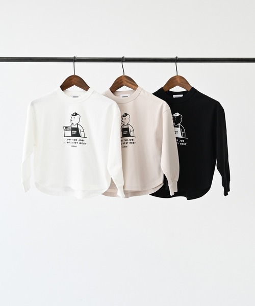 GENERATOR（ジェネレーター）の「GENERATOR/ジェネレーター G.BEAR L/S Tシャツ（Tシャツ/カットソー・キッズ・ブラック/ホワイト/ベージュ系その他・M/L/XL）」の13枚目の写真