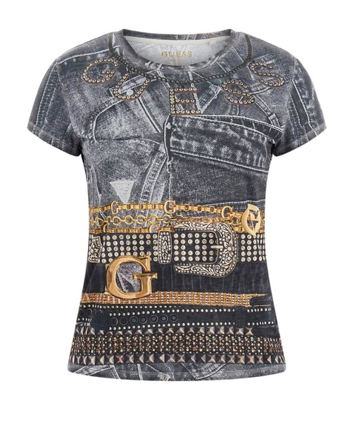 Short Sleeves Belt Wrapped R5 Sub Tee グラフィックTシャツ  