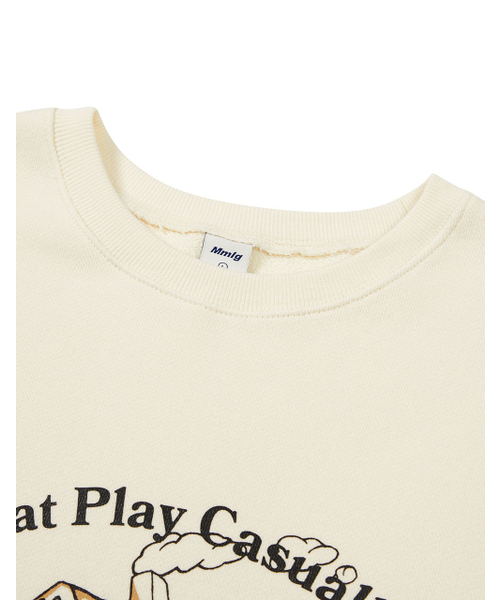 MMLG（エムエムエルジー）の「[Mmlg] CHUBAERUB SWEAT (NATURAL SOAP)（スウェット・レディース・その他・SMALL/MEDIUM/LARGE/X-LARGE）」の3枚目の写真
