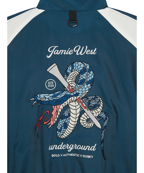 JAMIE WEST(ジェイミーウエスト)の「リバーシブルハイネックスーベニアジャケット(ブルー)(スタジャン・レディース・その他・MEDIUM/LARGE/X-LARGE)」の15枚目の写真