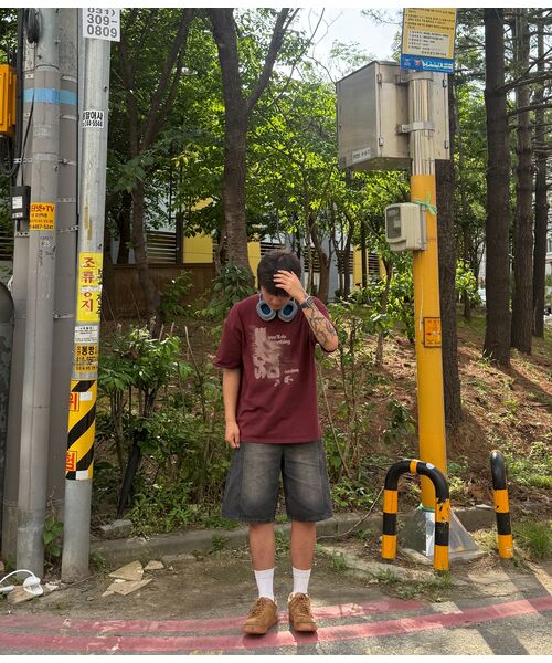 OURDAYZ（アワーデイズ）の「ウェイビーカーブドバミューダデニムパンツ[BLACK]（その他パンツ・レディース・その他・SMALL/MEDIUM/LARGE/X-LARGE）」の8枚目の写真