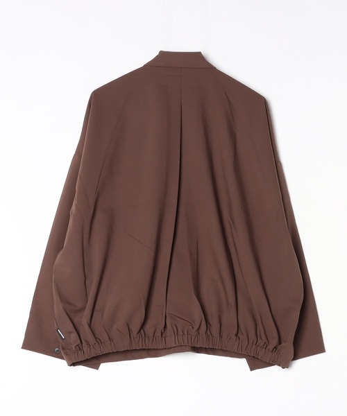 ADAM PATEK(アダムパテック)の「【ADAMPATEK/アダムパテック】rounded over shirt オーバーシャツ(シャツ/ブラウス・メンズ・ダークグレー/ブラウン/ブラック・2/1)」の20枚目の写真