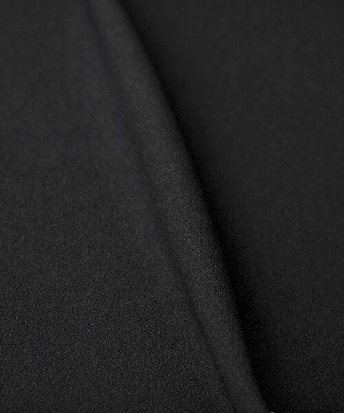 coen（コーエン）の「カットジョーゼット キーネックベスト（ベスト・レディース・ブラック/ライトグレー・L/M）」の5枚目の写真