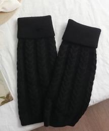 Chiina（チーナ）の「Chiina /ケーブル編みニットレッグウォーマー（レッグウォーマー）」