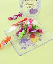 PEANUTS（ピーナッツ）の「〈PEANUTS/ピーナッツ〉スヌーピー クリアプレート (角型) フルーツ  PTC-120S（食器）」