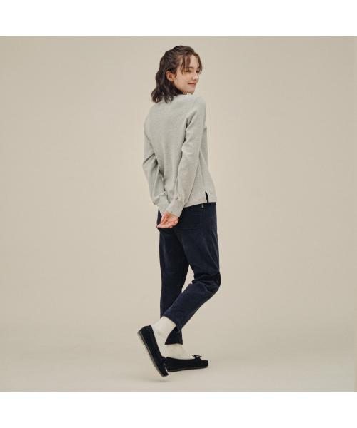 CHIQUITA(チキータ)の「タートルスウェットシャツ(ナッピング)グレー234605SGR(Tシャツ/カットソー・レディース・その他・FREE)」の2枚目の写真