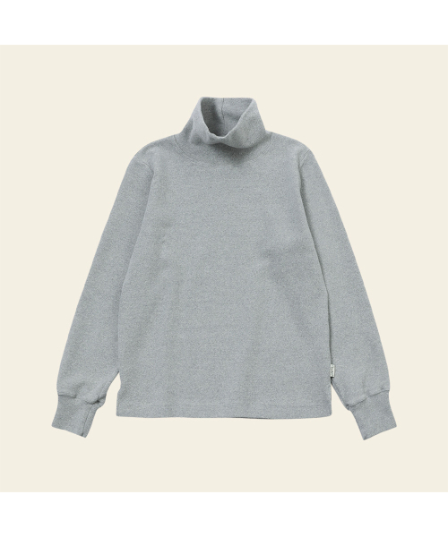 CHIQUITA(チキータ)の「タートルスウェットシャツ(ナッピング)グレー234605SGR(Tシャツ/カットソー・レディース・その他・FREE)」の4枚目の写真