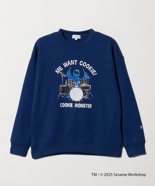 セール】【別注】＜SESAME STREET＞裏毛 プルオーバー / トレーナー