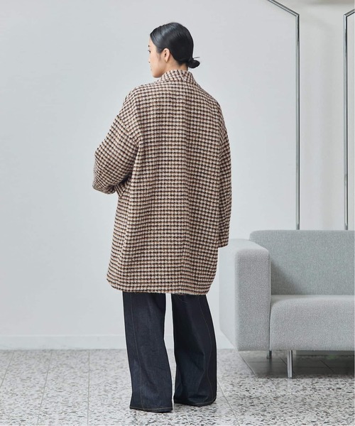 セール】《追加3》SUPER140S/GIOLICA コクーンコート（ノーカラー