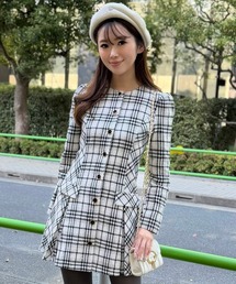 ミニ」に該当するワンピース（チェック柄）ファッション通販 - ZOZOTOWN