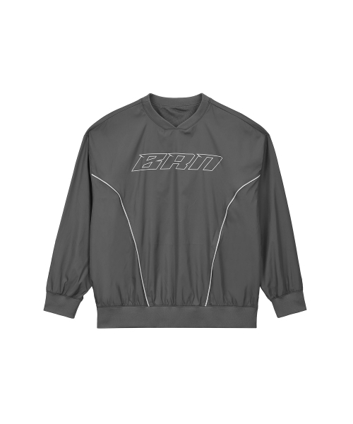 BORN TO WIN（ボーントゥウィン）の「VENTILATION WOVEN PISTE [CHARCOAL]（スウェット・メンズ・その他・1/2/3）」の2枚目の写真