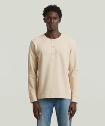 ロングT インナー ストレッチ ヘンリーネック」に該当するメンズのT
