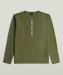 G-STAR | Structured Tweeter Grandad T-Shirt/ヘンリーネックワッフルロングスリーブTシャツ(Tシャツ/カットソー)