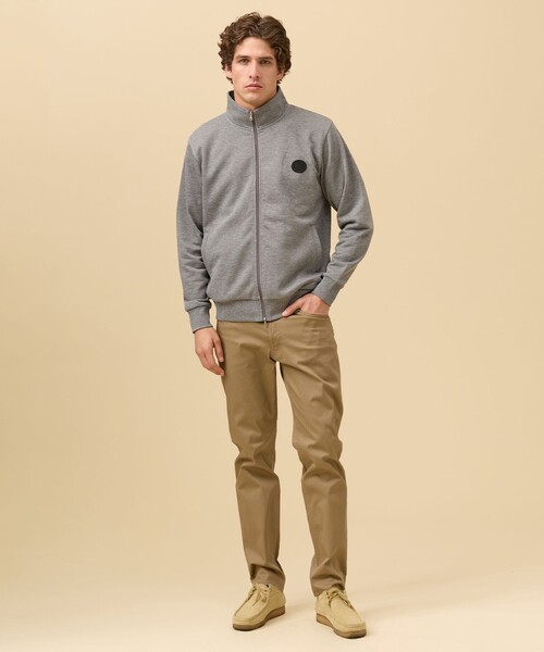 J.PRESS(ジェイプレス)の「オーバルワンポイント トラックジャケット(ジャージ・メンズ・ネイビー系/グレー系・X-LARGE/LARGE/MEDIUM)」の7枚目の写真