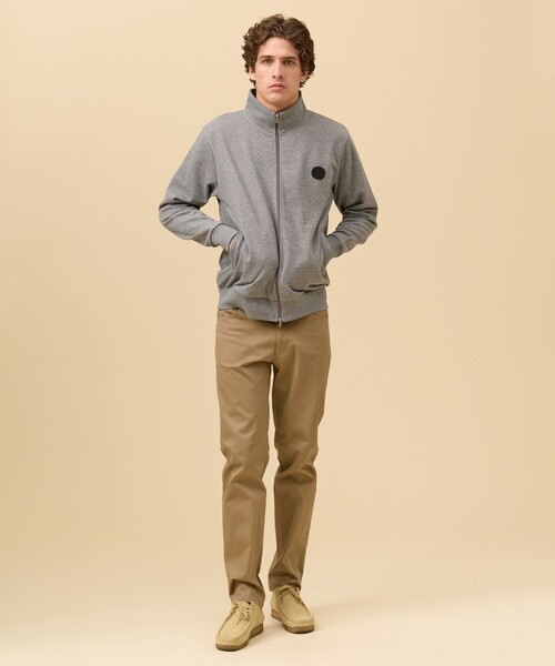 J.PRESS(ジェイプレス)の「オーバルワンポイント トラックジャケット(ジャージ・メンズ・ネイビー系/グレー系・X-LARGE/LARGE/MEDIUM)」の8枚目の写真