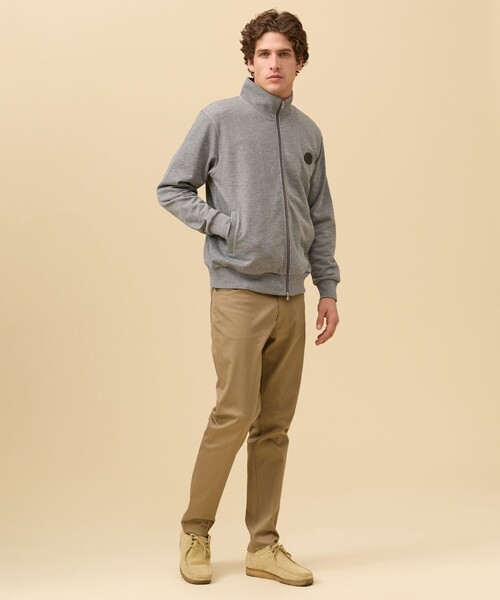 J.PRESS(ジェイプレス)の「オーバルワンポイント トラックジャケット(ジャージ・メンズ・ネイビー系/グレー系・X-LARGE/LARGE/MEDIUM)」の9枚目の写真