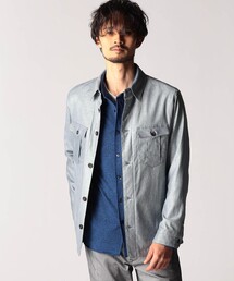 ツイルストレッチCPOシャツブルゾン