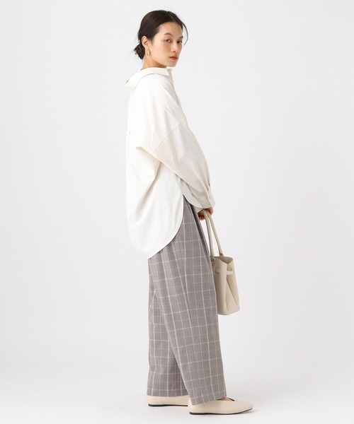 Elura(エルーラ)の「映えラクワイドパンツ<低身長サイズあり>/634730(その他パンツ・レディース・チェック/ネイビー/ライトグレー・MEDIUM/LARGE/FREE(S))」の19枚目の写真