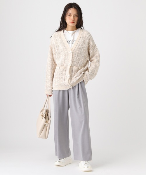 Elura(エルーラ)の「映えラクワイドパンツ<低身長サイズあり>/634730(その他パンツ・レディース・チェック/ネイビー/ライトグレー・MEDIUM/LARGE/FREE(S))」の20枚目の写真