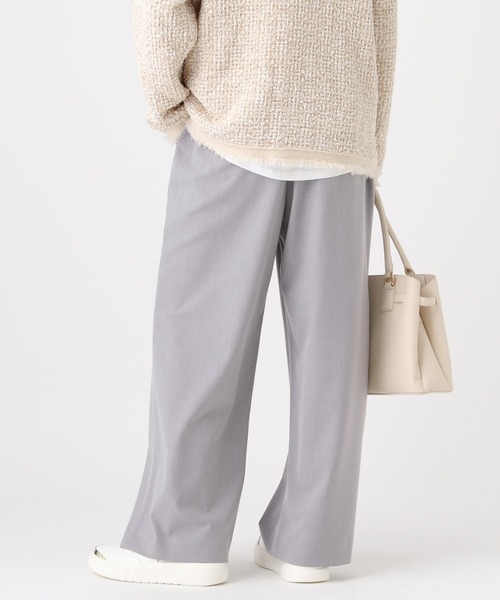 Elura(エルーラ)の「映えラクワイドパンツ<低身長サイズあり>/634730(その他パンツ・レディース・チェック/ネイビー/ライトグレー・MEDIUM/LARGE/FREE(S))」の21枚目の写真