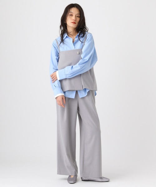 Elura(エルーラ)の「映えラクワイドパンツ<低身長サイズあり>/634730(その他パンツ・レディース・チェック/ネイビー/ライトグレー・MEDIUM/LARGE/FREE(S))」の16枚目の写真