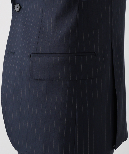 EDIFICE(エディフィス)の「D.OLIVER 3ボタン マルチストライプ(スーツセット・メンズ・ダークブルー・44)」の17枚目の写真