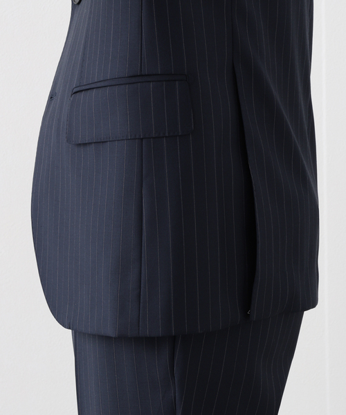 EDIFICE(エディフィス)の「D.OLIVER 3ボタン マルチストライプ(スーツセット・メンズ・ダークブルー・44)」の14枚目の写真