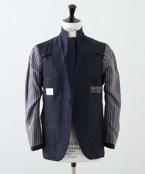 EDIFICE(エディフィス)の「D.OLIVER 3ボタン マルチストライプ(スーツセット・メンズ・ダークブルー・44)」の13枚目の写真