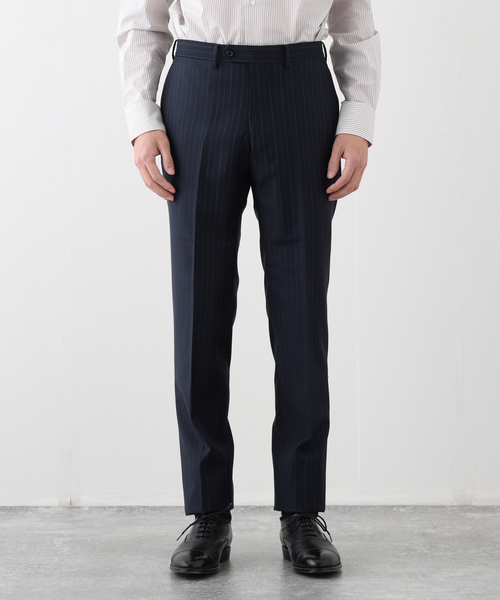 EDIFICE(エディフィス)の「D.OLIVER 3ボタン マルチストライプ(スーツセット・メンズ・ダークブルー・44)」の8枚目の写真