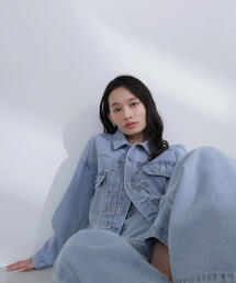 NATURAL BEAUTY BASIC | ◇ワイドストレートデニムパンツ(デニムパンツ)