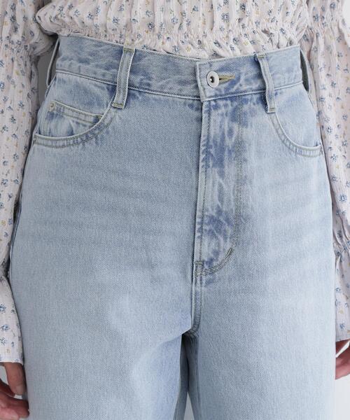 NATURAL BEAUTY BASIC(ナチュラルビューティーベーシック)の「◇ワイドストレートデニムパンツ(デニムパンツ・レディース・オフホワイト/ブルー/ピンク/ブルー系その他2・X-SMALL/SMALL/MEDIUM)」の21枚目の写真