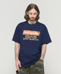 ニューチャレンジ 半袖Tシャツ (ネイビー)