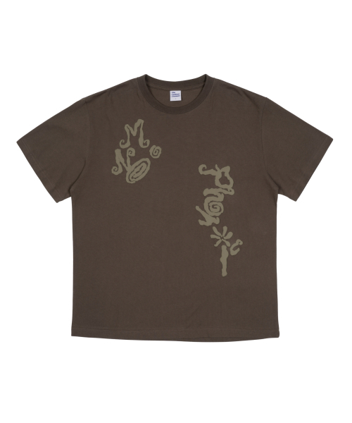 THECOLDESTMOMENT(ザコールデストモーメント)の「TCM monophonic T (brown)(Tシャツ/カットソー・レディース・その他・L/S)」の1枚目の写真