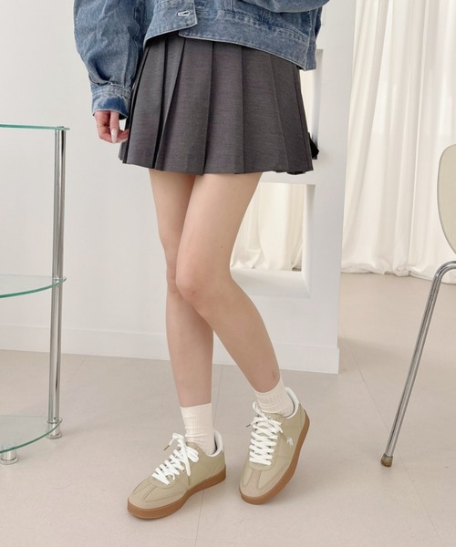 U.S. POLO ASSN.（ユーエスポロアッスン）の「【U.S. POLO ASSN.】カジュアル ローカット レザーライク スニーカー（スニーカー・レディース・ホワイト×ブラック/ベージュ系その他/ネイビー×ホワイト・22.5/23/23.5/24/24.5）」の19枚目の写真