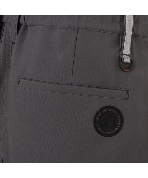 BRIEFING（ブリーフィング）の「【BRIEFING GOLF／ブリーフィングゴルフ】 CE MS LT STORMFLEECE WIDE TAPERED PANTS（その他パンツ・メンズ・ブラック/チャコール・M/L/S）」の4枚目の写真