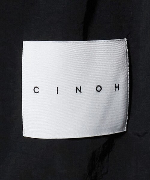 CINOH(チノ)の「【別注】<CINOH>フーディー ブルゾン ‐ウォッシャブル‐(ブルゾン・レディース・ブラック・FREE)」の21枚目の写真