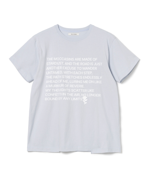 MILLO WOMEN（ミロウーマン）の「シムラインアーカイブTシャツ[スカイブルー]（Tシャツ/カットソー・レディース・その他・ONE SIZE）」の3枚目の写真